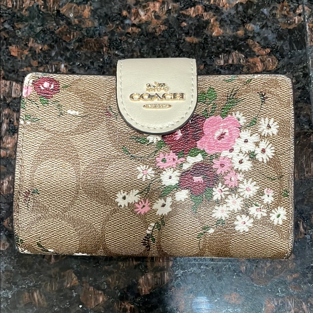 Coach Floral Wallet